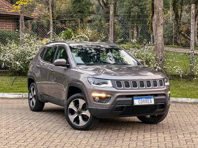 JEEP - COMPASS - 2017/2018 - Cinza - R$ 114.900,00